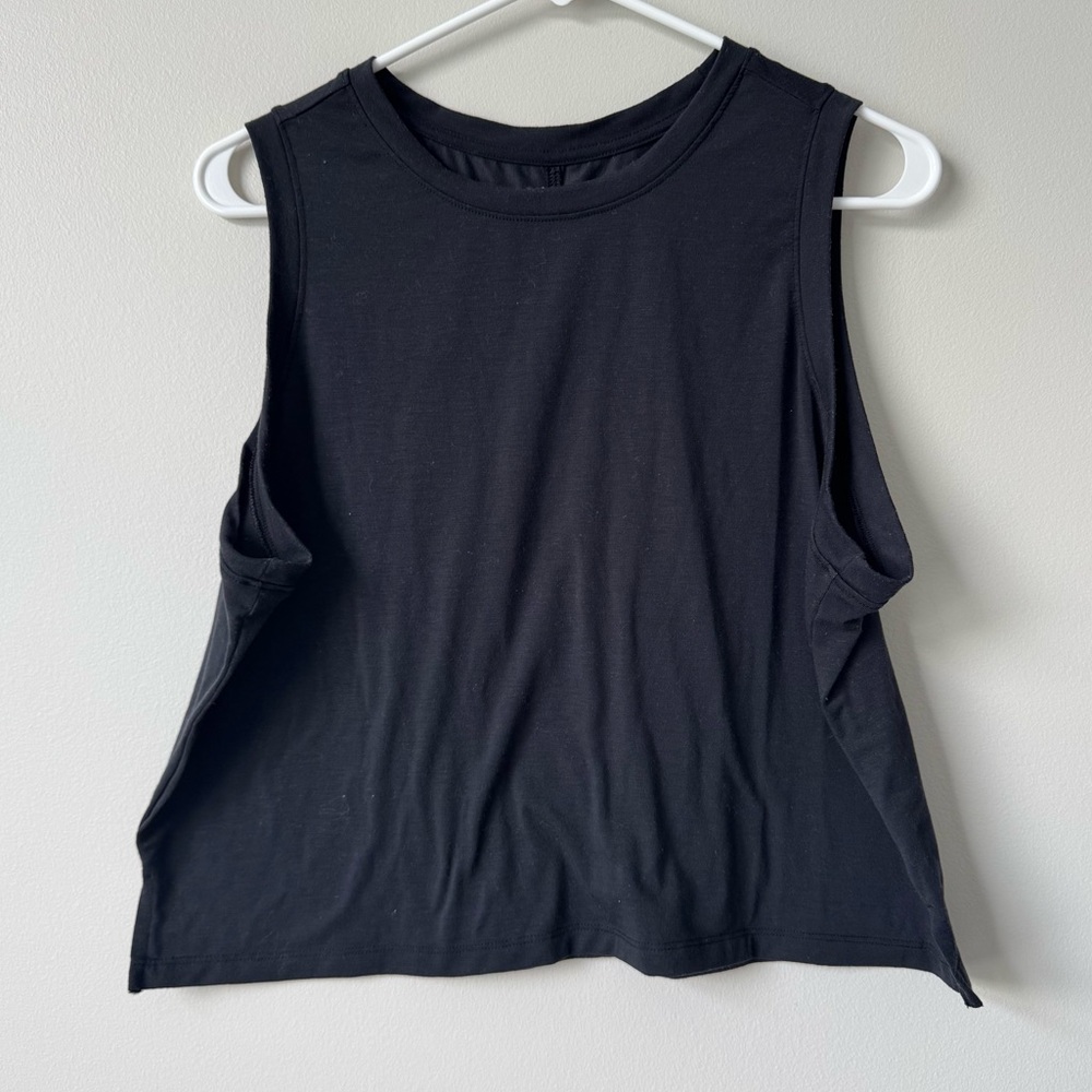 All in Motion Sleeveless Black Women's Workout Top